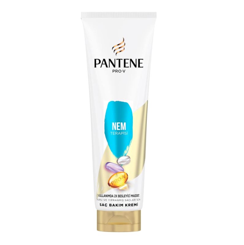 کرم مو پنتن Pantene نرم کننده مدل Nem Terapisi مناسب موهای خشک و آسیب دیده، حجم 275ML