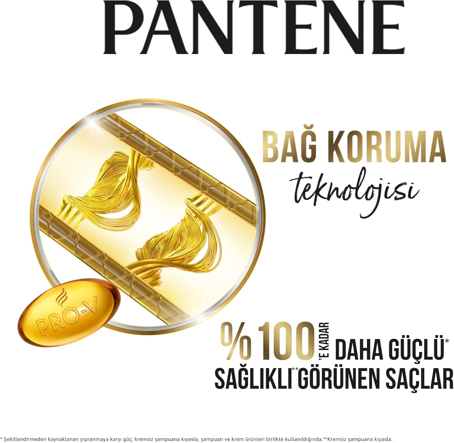 کرم مو پنتن Pantene تقویت و ترمیم کننده مدل Onarıcı ve Koruyucu مناسب موهای ضعیف و آسیب دیده، حجم 275ML - Image 2