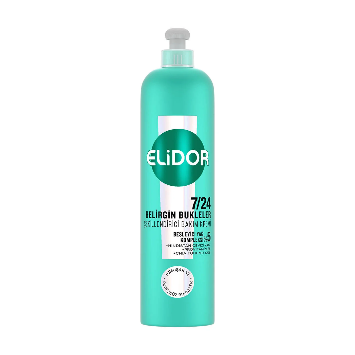 کرم موی الیدور ELIDOR حاوی الاستین و شیر بادام مناسب موهای فر، حجم 240ML