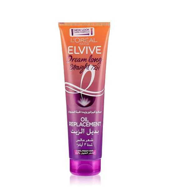 کرم مو لورال Loreal صاف کننده، مراقبت از موهای بلند و وز Dream Long Straight 72h Oil Replacement، حجم 300ML